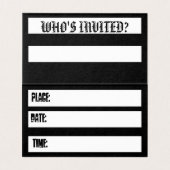 招待状カード (内部フラット)