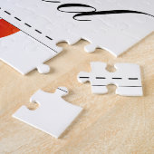 招待状カード>>お客様招待され ジグソーパズル (側面)