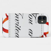 招待状カード>>お客様招待され Case-Mate iPhoneケース (裏面(横))