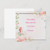 招待状カード 招待状 (正面/裏面)