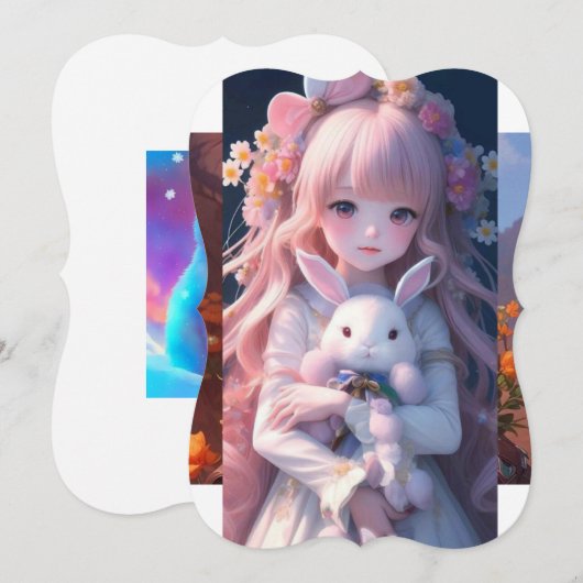 招待状カード 招待状 (正面/裏面)