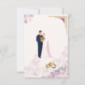 招待状カード 招待状 (裏面)