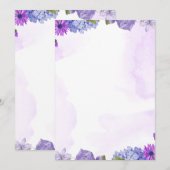 招待状カード 招待状 (正面/裏面)