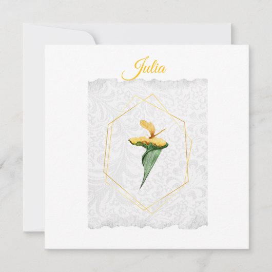 招待状カード 招待状 (正面)