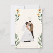 招待状カード 招待状 (裏面)