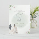 招待状カード 招待状 (スタンド正面)