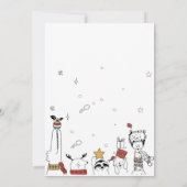 招待状カード 招待状 (裏面)