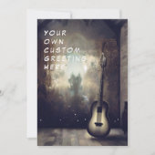 招待状ギター 招待状 (正面)