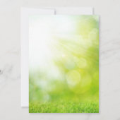 招待状クリスマスユニーク素晴らしい 招待状 (裏面)