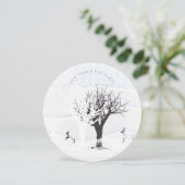 招待状クリスマス&お正月のおとぎ話ファンタジー 招待状 (スタンド正面)