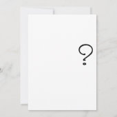 招待状クリスマス 招待状 (裏面)