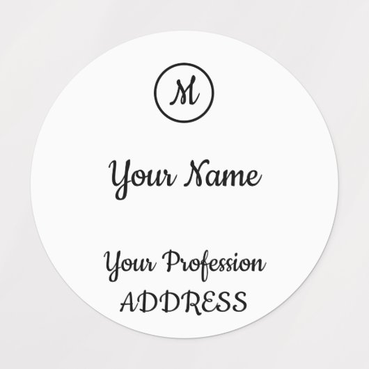 招待状スクエアステッカー ラベル (デザイン2)