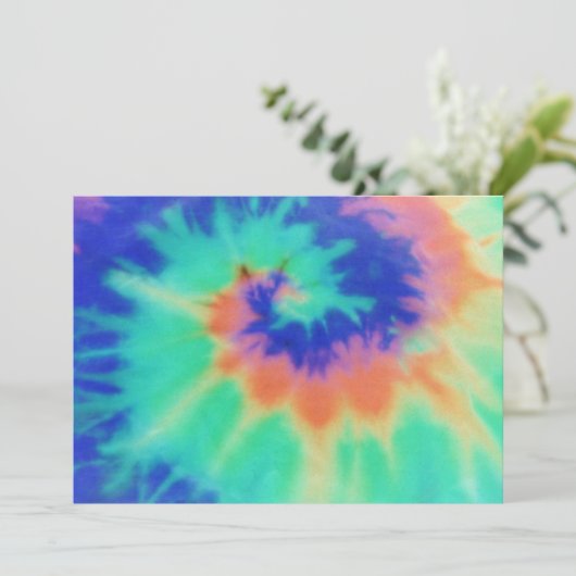 招待状タイの染料の一見のデザイン 招待状 (スタンド正面)