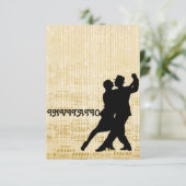 招待状タンゴフラメンコラテンダンス 招待状 (スタンド正面)