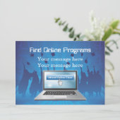 招待状テンプレートオンライン度 招待状 (スタンド正面)