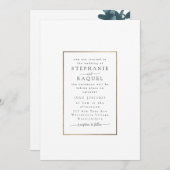 招待状テンプレート9 招待状 (正面/裏面)