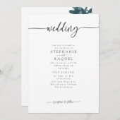 招待状テンプレート9b 招待状 (正面/裏面)