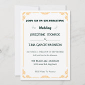 招待状テンプレート 招待状 (正面)