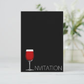 招待状ディナー企業のお祝い 招待状 (スタンド正面)