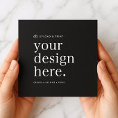 招待状デザインアップロードスクエア 招待状