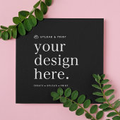 招待状デザインアップロードスクエア 招待状