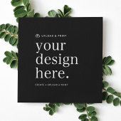 招待状デザインアップロードスクエア 招待状