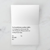 招待状トゥソンズファームテーマ誕生日パーティー サンキューカード (内部)