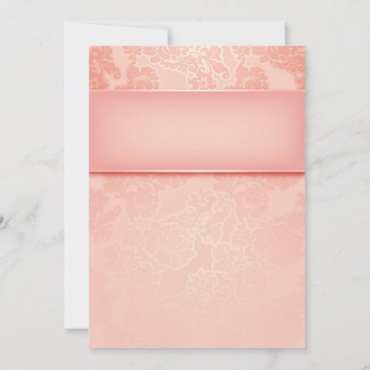 招待状ドマリアージュドゥラクス 招待状 (裏面)