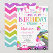 招待状ドライブ・バイ, 検疫招待状 招待状 (正面/裏面)