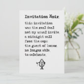 招待状ノワーおもしろいル 招待状 (スタンド正面)