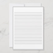 招待状ハッピーバースデー 子供へ 招待状 (裏面)