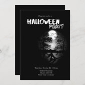 招待状ハロウィーン 招待状 (正面/裏面)