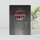 招待状ハロウィーン 招待状 (スタンド正面)