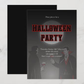 招待状ハロウィーン 招待状 (正面/裏面)