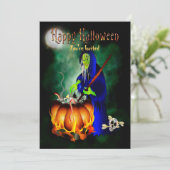 招待状ハローウィンパーティハガードウィッチブルーイング 招待状 (スタンド正面)