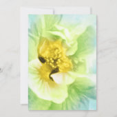 招待状バルミツワーフローラファンタジー 招待状 (正面)