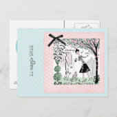 招待状パーティー インビテーションポストカード (正面/裏面)