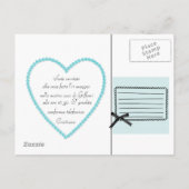 招待状パーティー インビテーションポストカード (裏面)