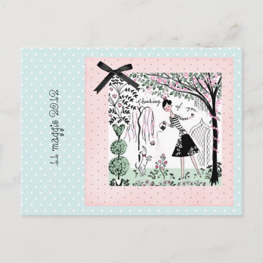 招待状パーティー インビテーションポストカード (正面)