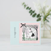 招待状パーティー インビテーションポストカード (スタンド正面)