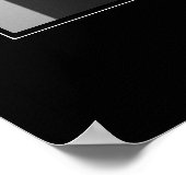 招待状ファインアート画廊スタイル ポスター (角)