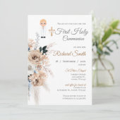 招待状ファースト・ボーイ・コミュニオン 招待状 (スタンド正面)