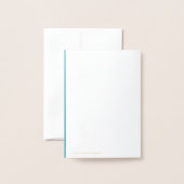 招待状プロフェッショナルフォイルカード 箔カード (裏面封筒付き)