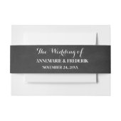 招待状ベリーバンド (正面例)