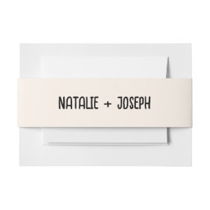  招待状ベリーバンド