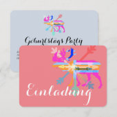 招待状ムース 招待状 (正面/裏面)