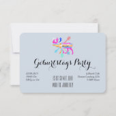 招待状ムース 招待状 (裏面)