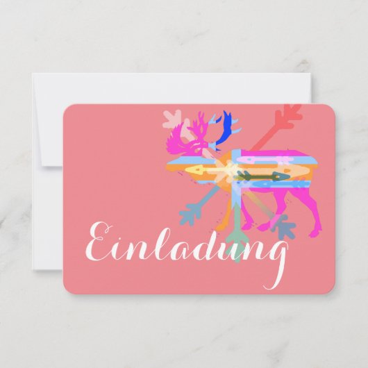 招待状ムース 招待状 (正面)