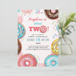 招待状ユミードーナツ 招待状