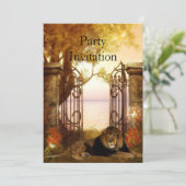 招待状ライオンザゲート 招待状 (スタンド正面)